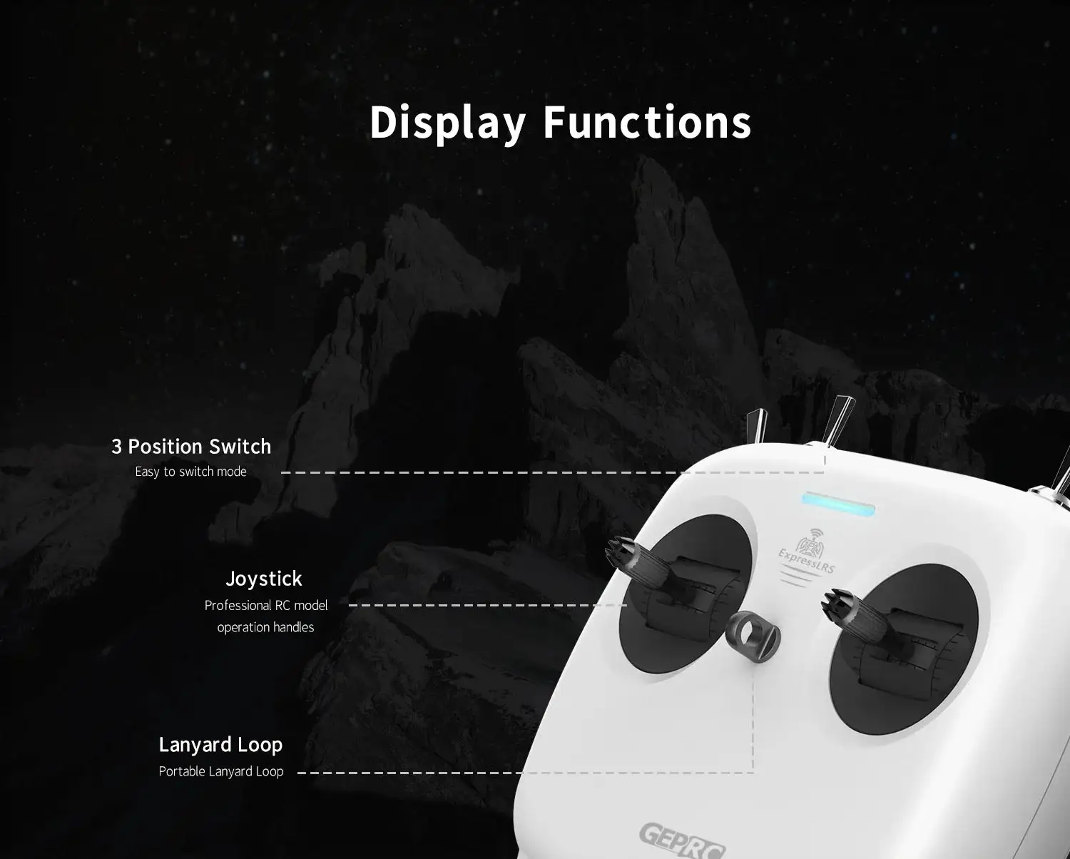 GEPRC Tiny Radio function
