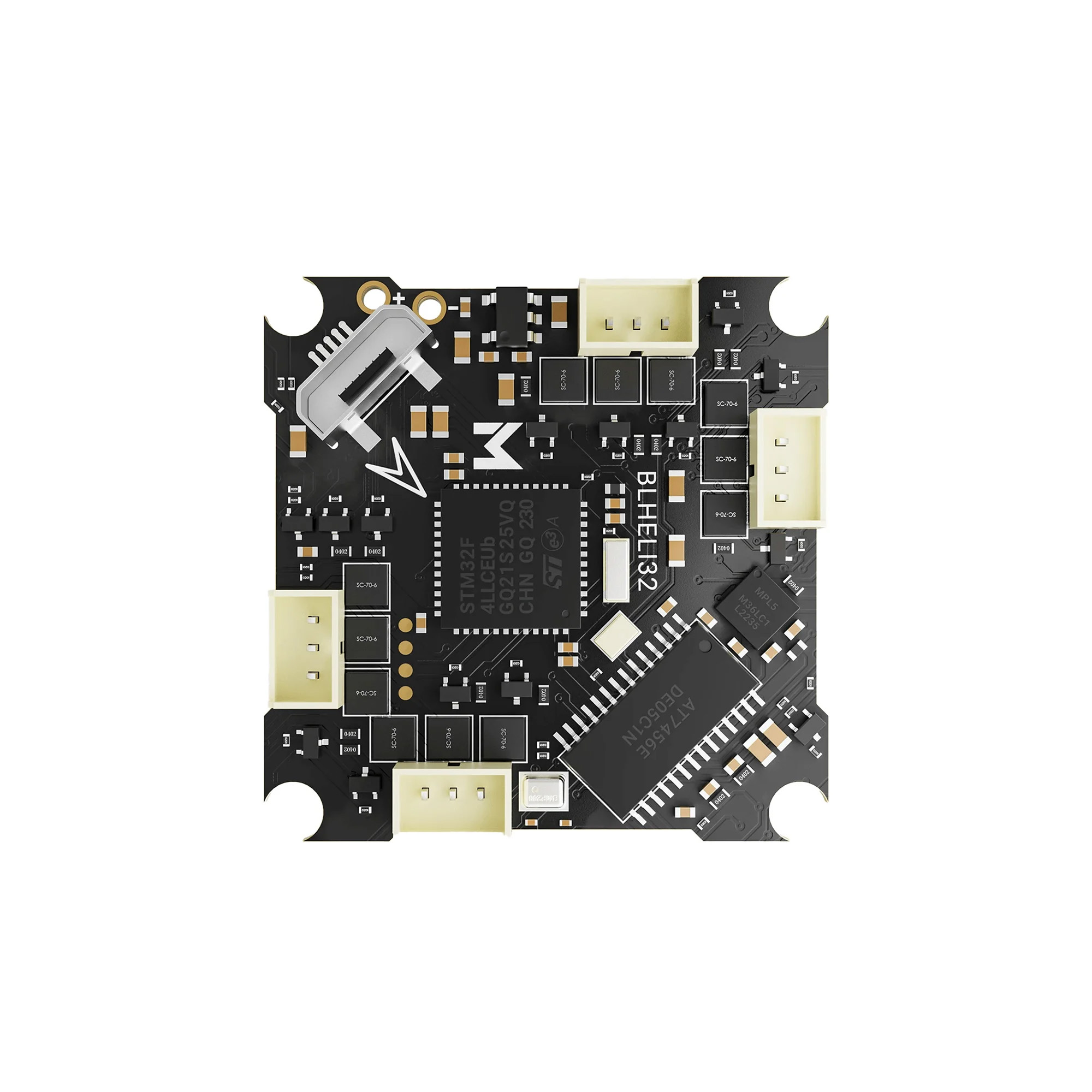 MEPS F411 1S 15A AIO High integration Flight Controller Analog for 1S Racing Whoops 25.5x25.5mm