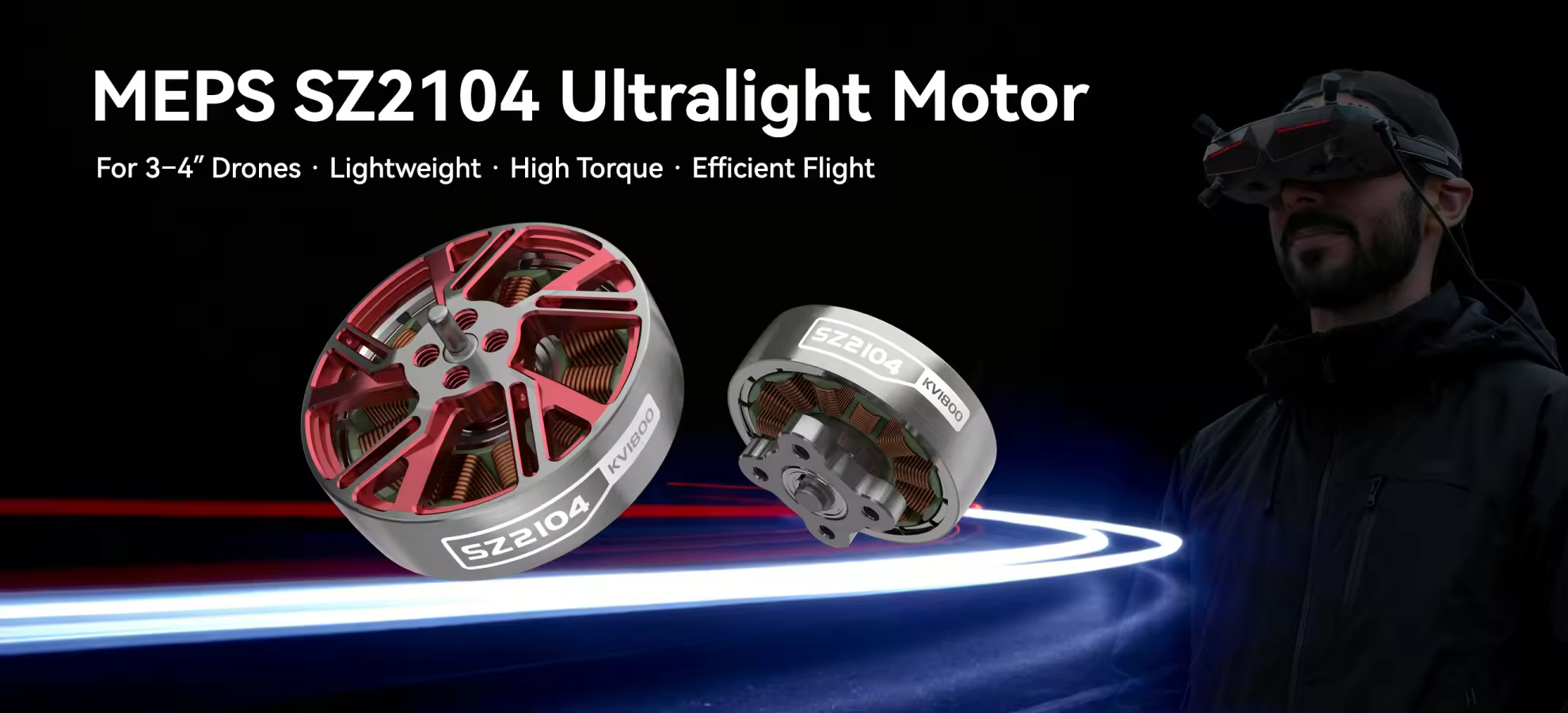 MEPS SZ2104 long range ultralight motor pc