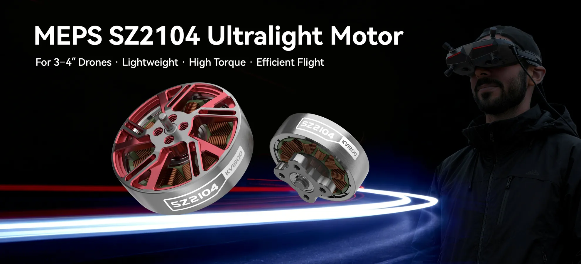 MEPS SZ2104 long range ultralight motor pc