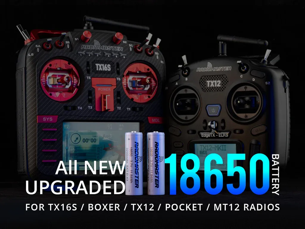 RadioMaster 1S 3200mAh usage