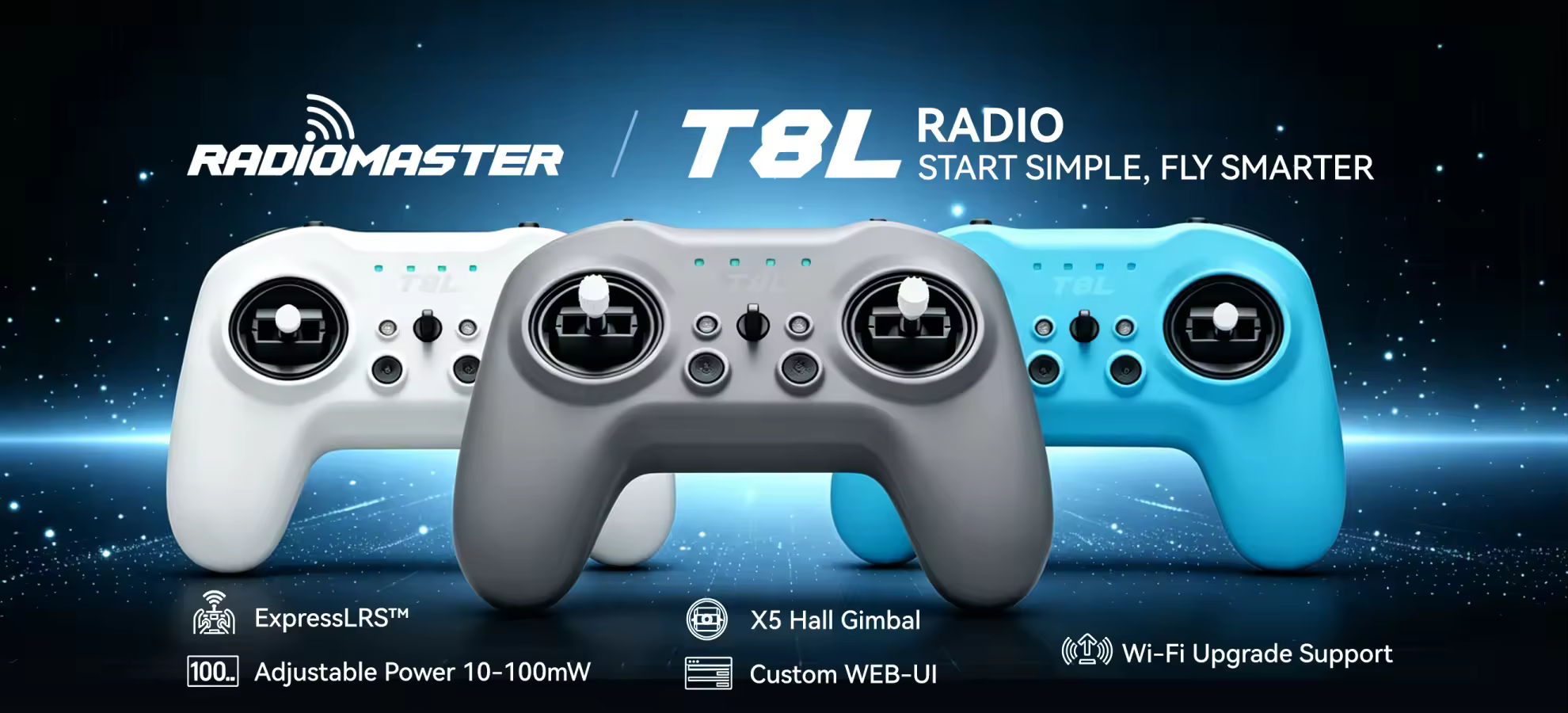 RadioMaster T8L Radio Controller elrs
