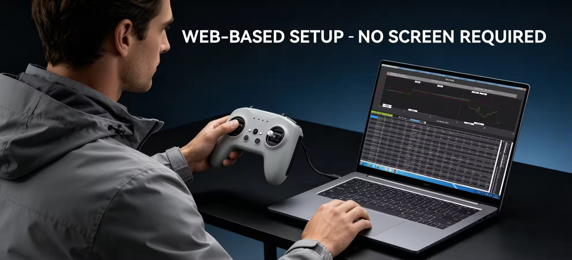 RadioMaster T8L Radio Controller web based setup