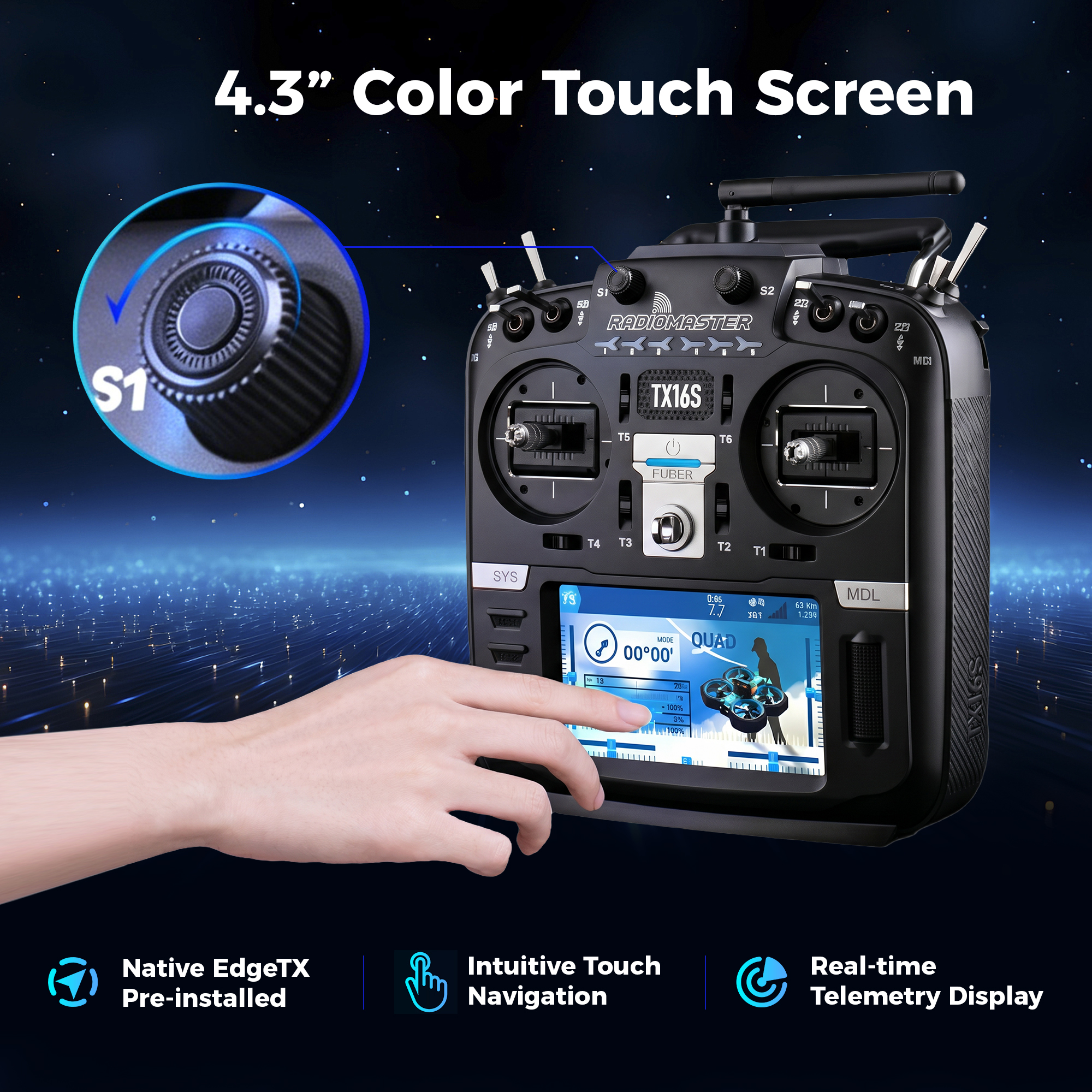 RadioMaster TX16S MKII – Pro Open-Source TX