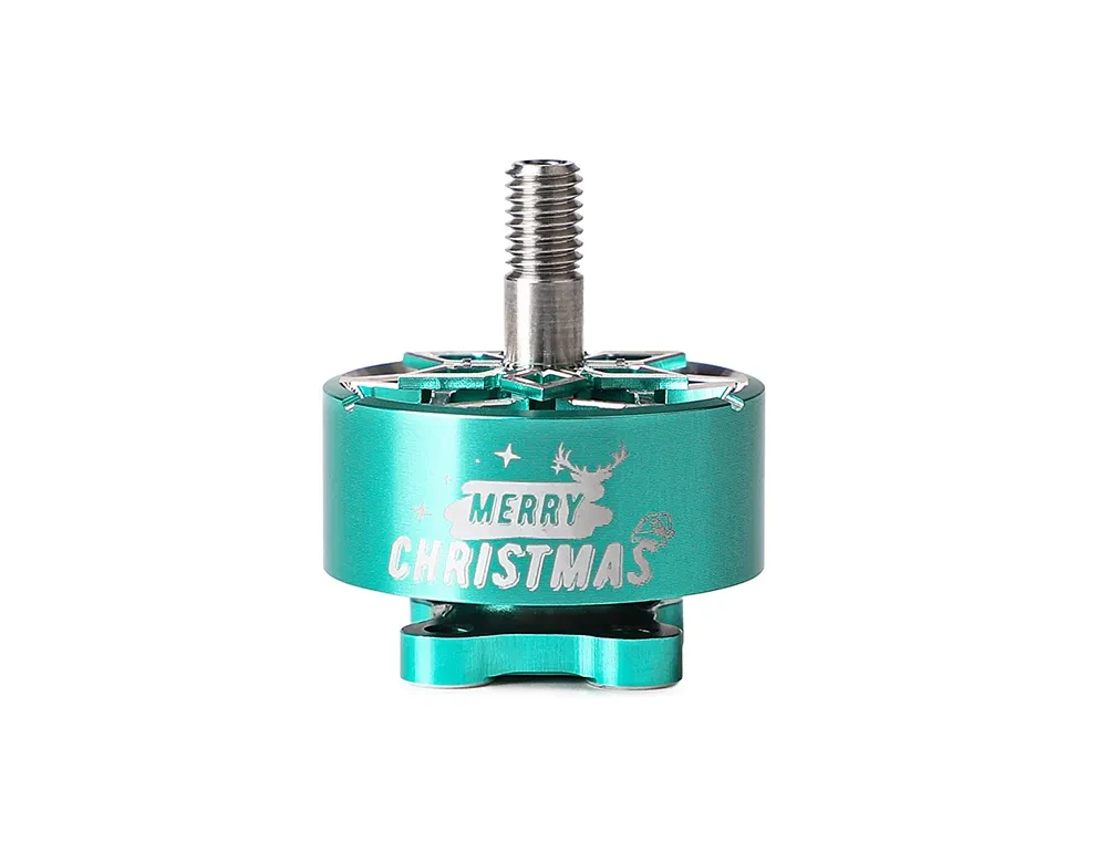 T Motor xmas 2207.5 motor green front side
