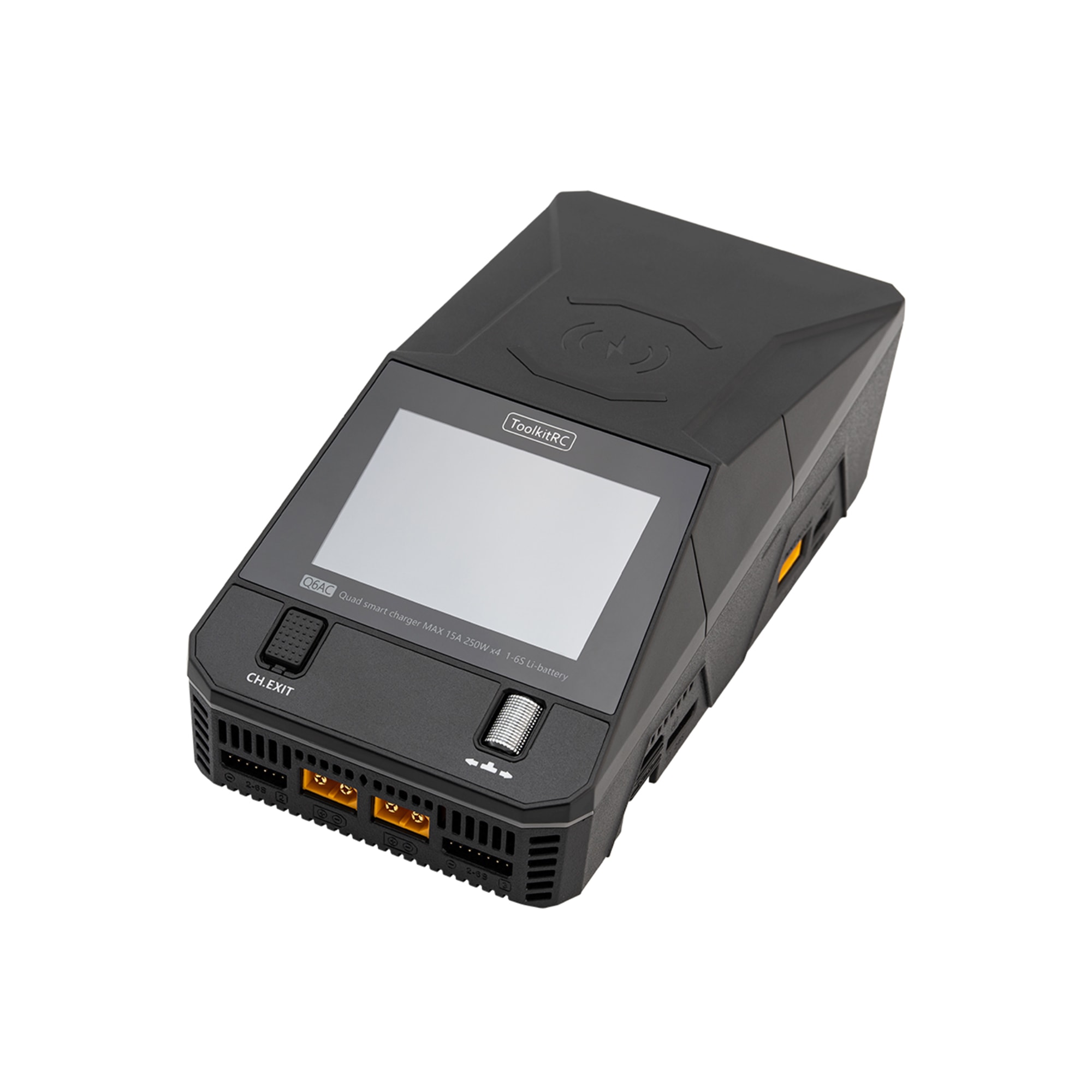 ToolkitRC ToolkitRC Q6AC 4-Channel AC/DC Smart Battery Charger for RC Batteries