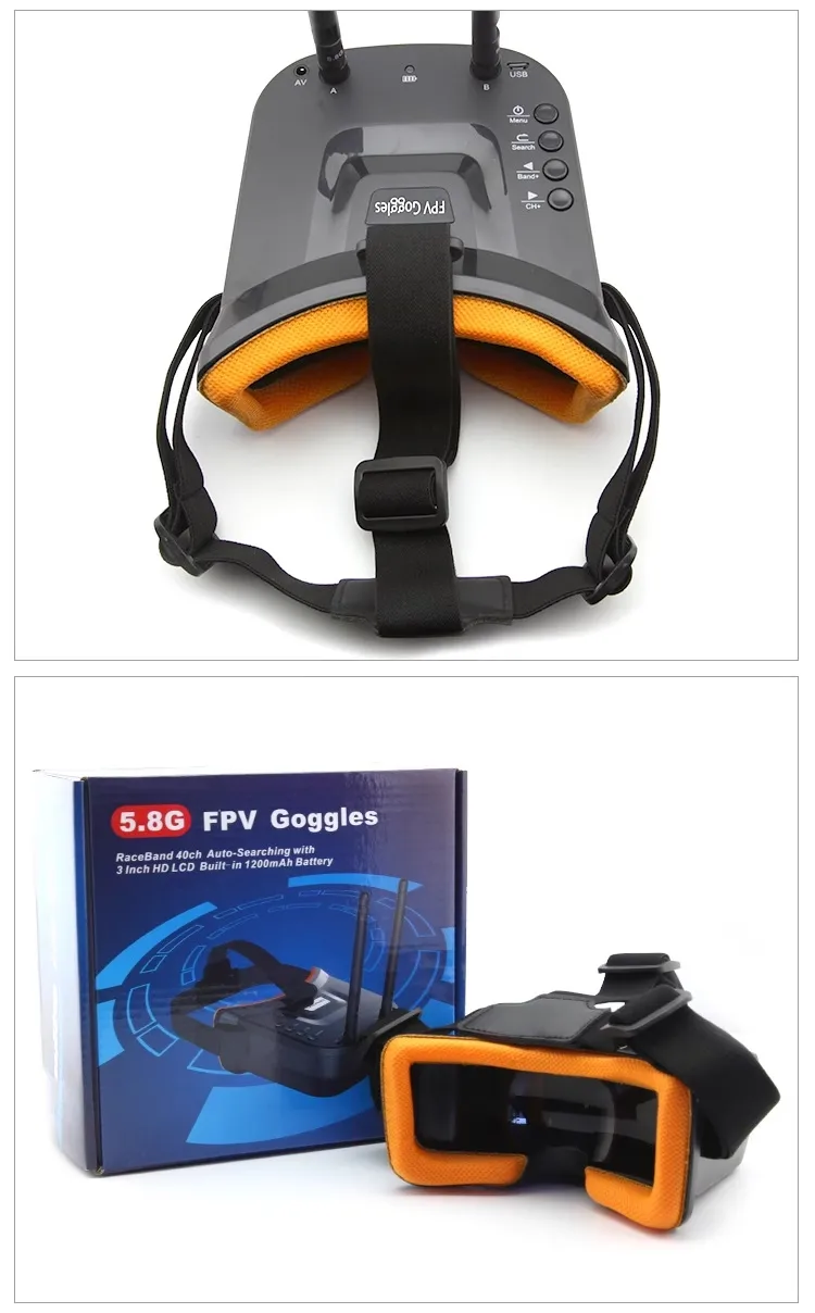 VR009 FPV Goggles  Product Package