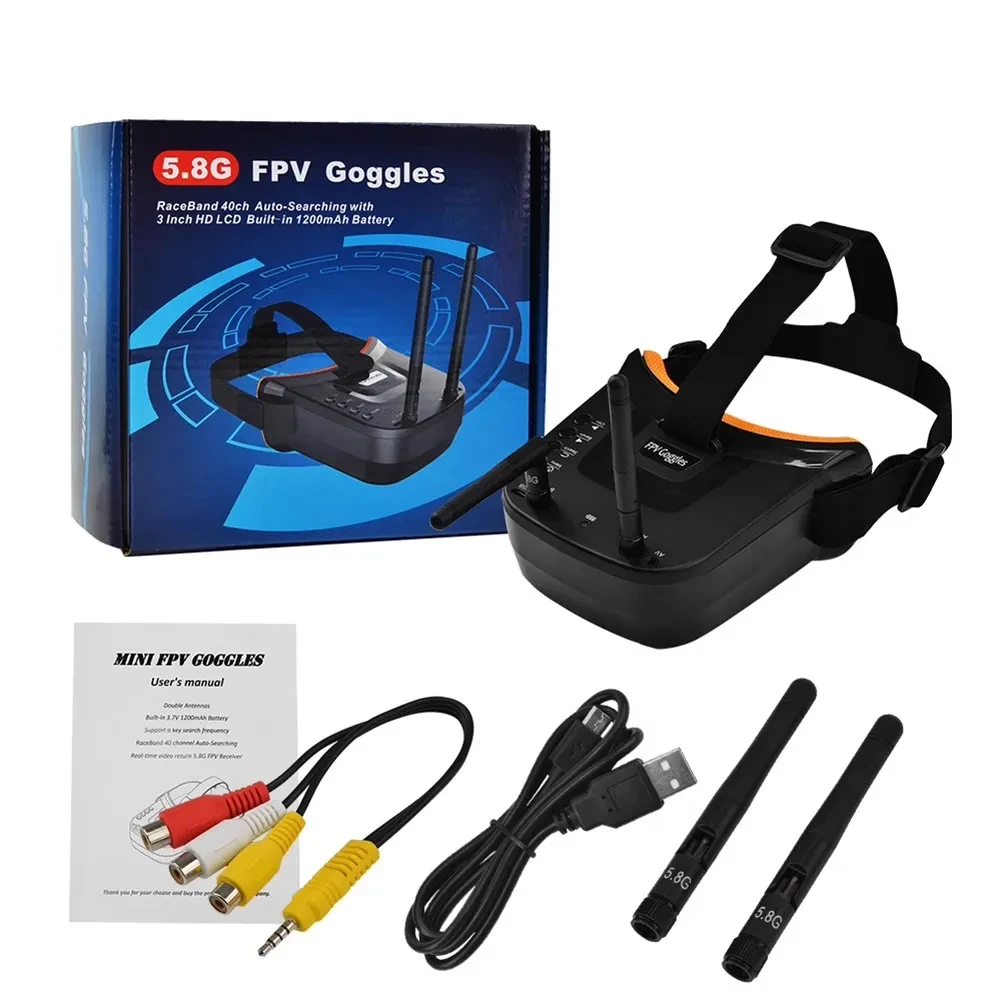 VR009 FPV Goggles package