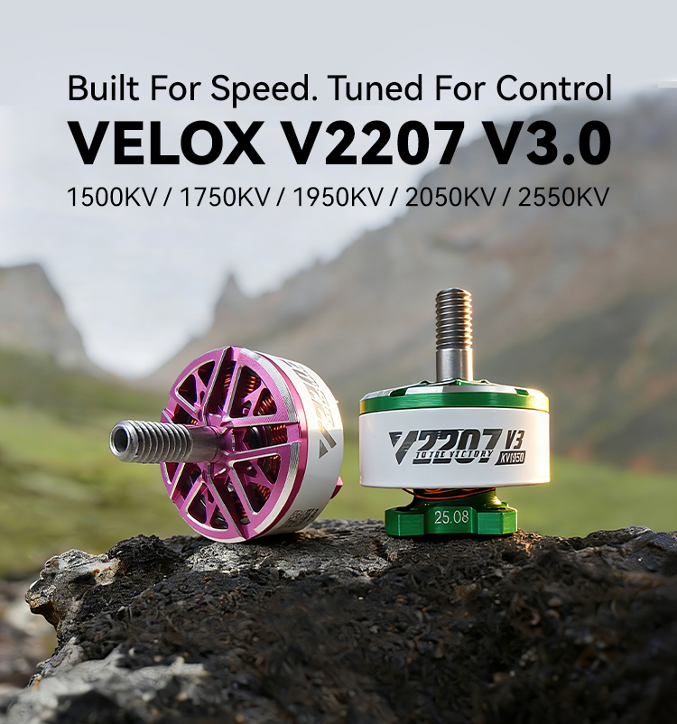 T-Hobby Velox V2207 V3.0 Motor for FPV Drones