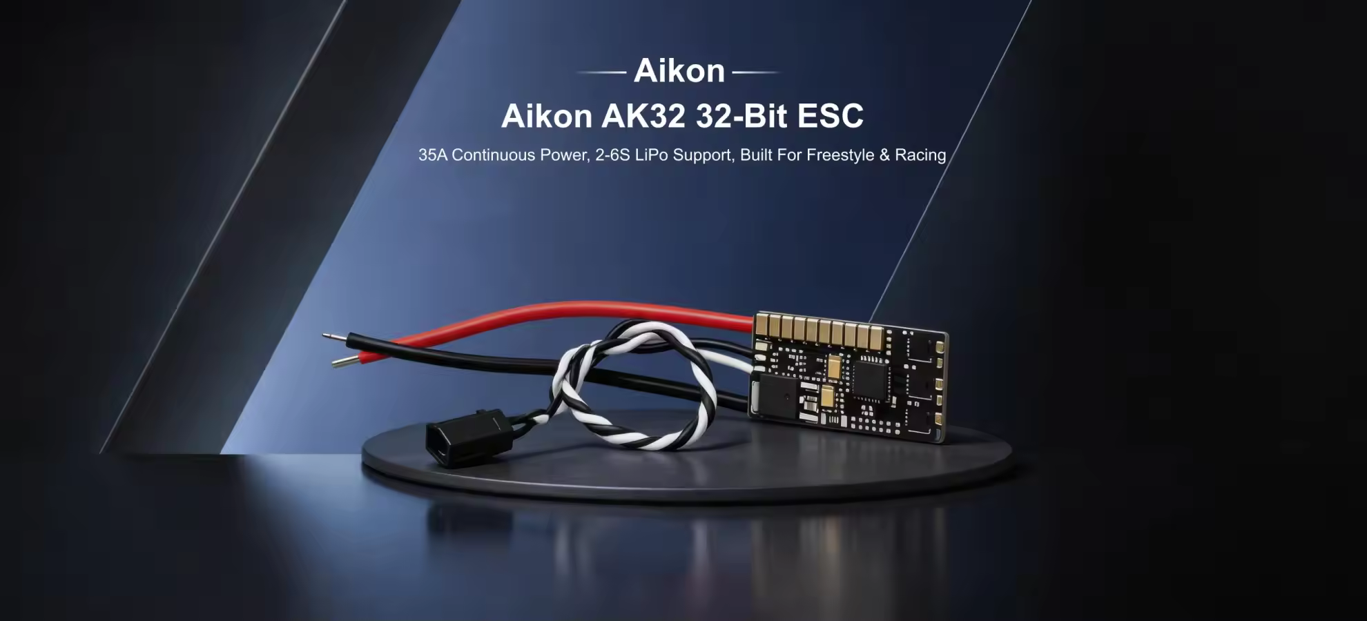 aikon ak32 32 bit 35a esc 2 6s for fpv racing freestyle drones pc