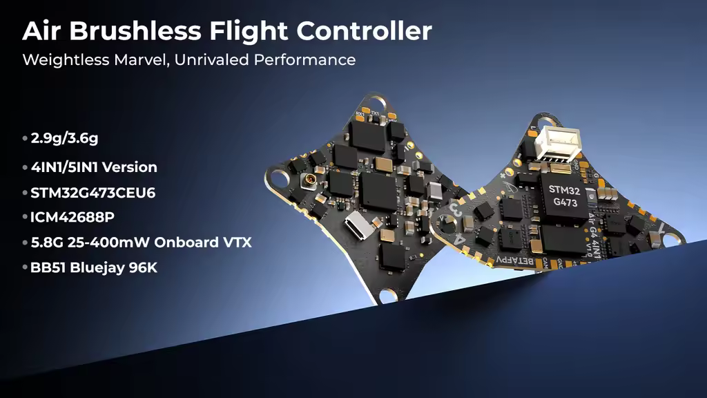 air 1s brushless flight controller