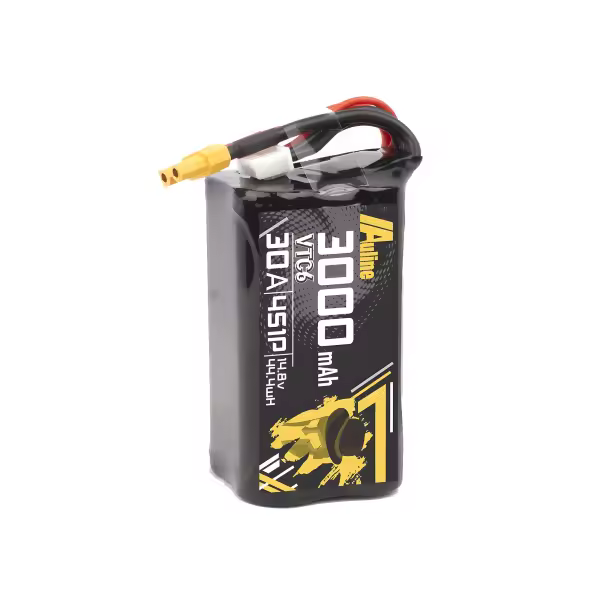 auline vtc6 4s 3000mah li ion battery 14.8v 30a xt60 fpv