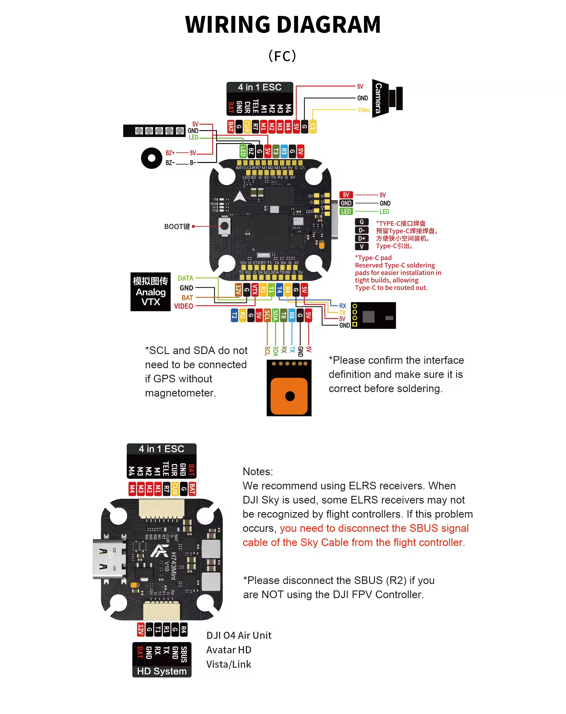 axisflying argus mini stack connection diagram