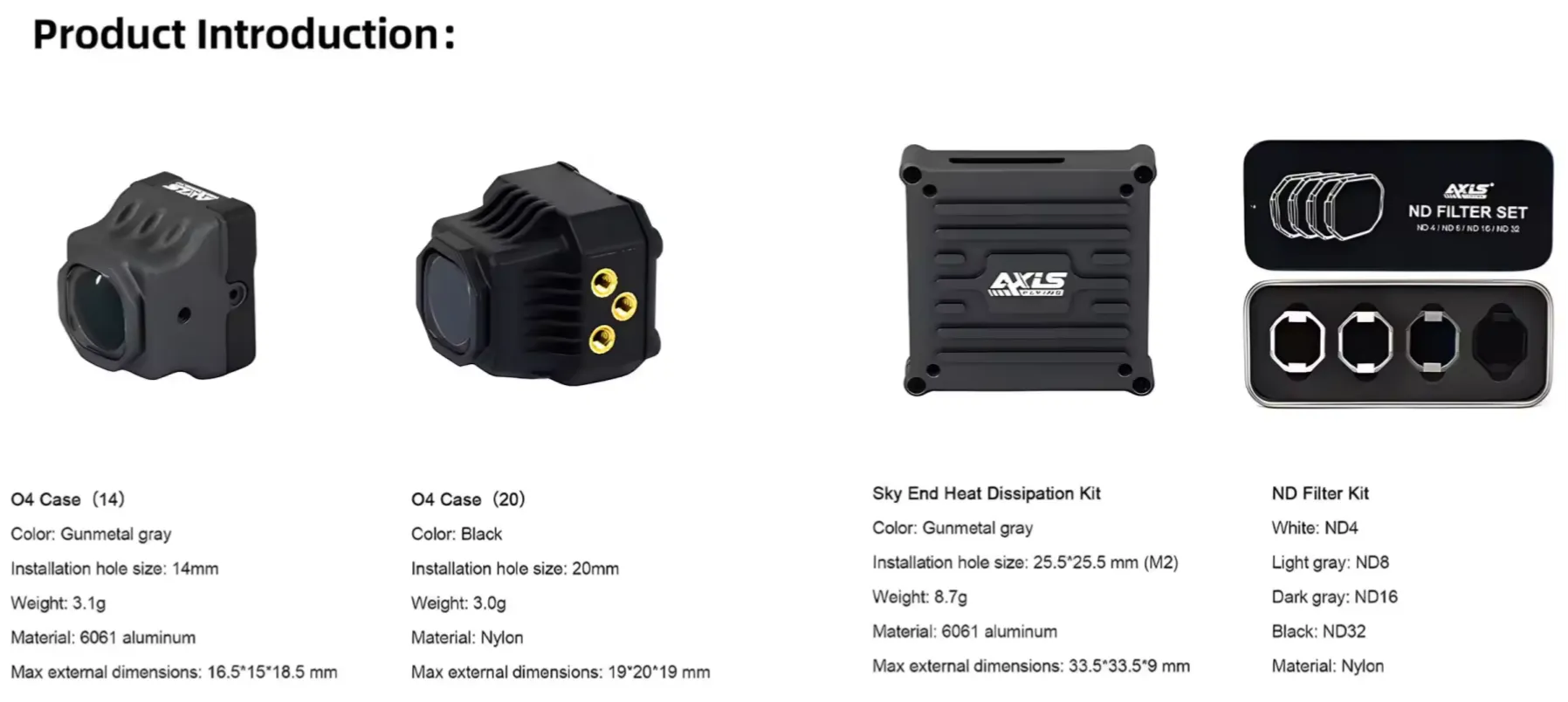 axisflying dji o4 lite modification part