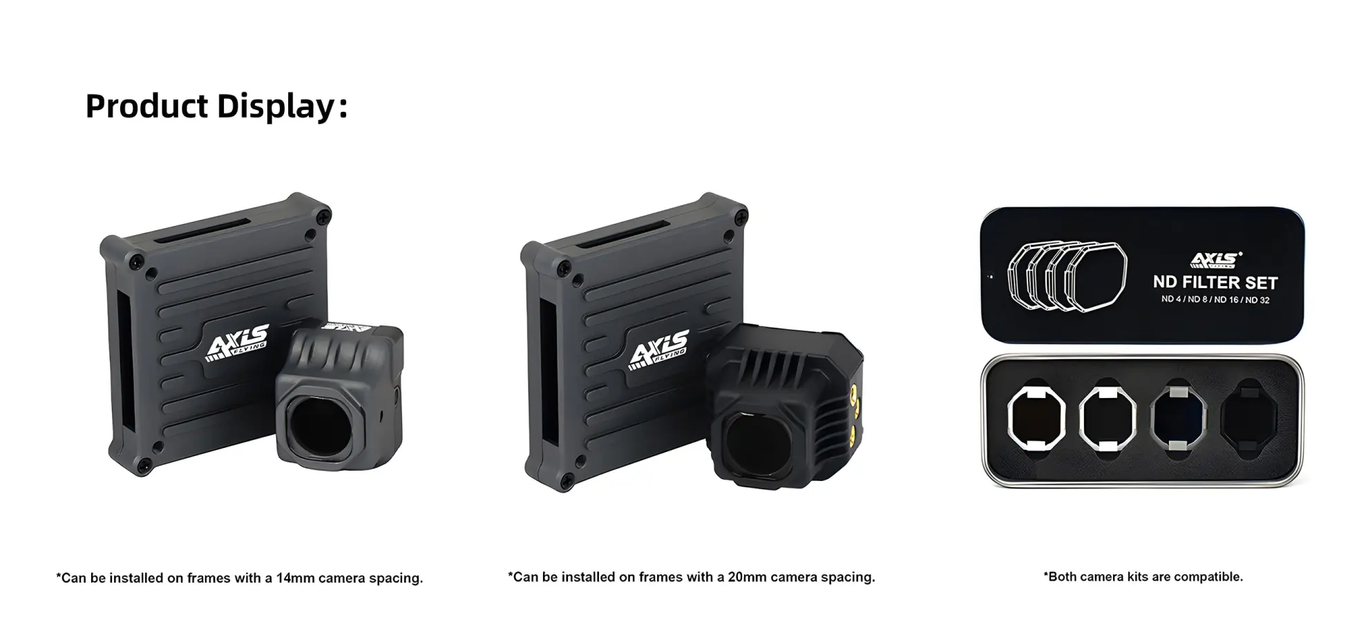 axisflying lens modification kit for dji o4 lite3