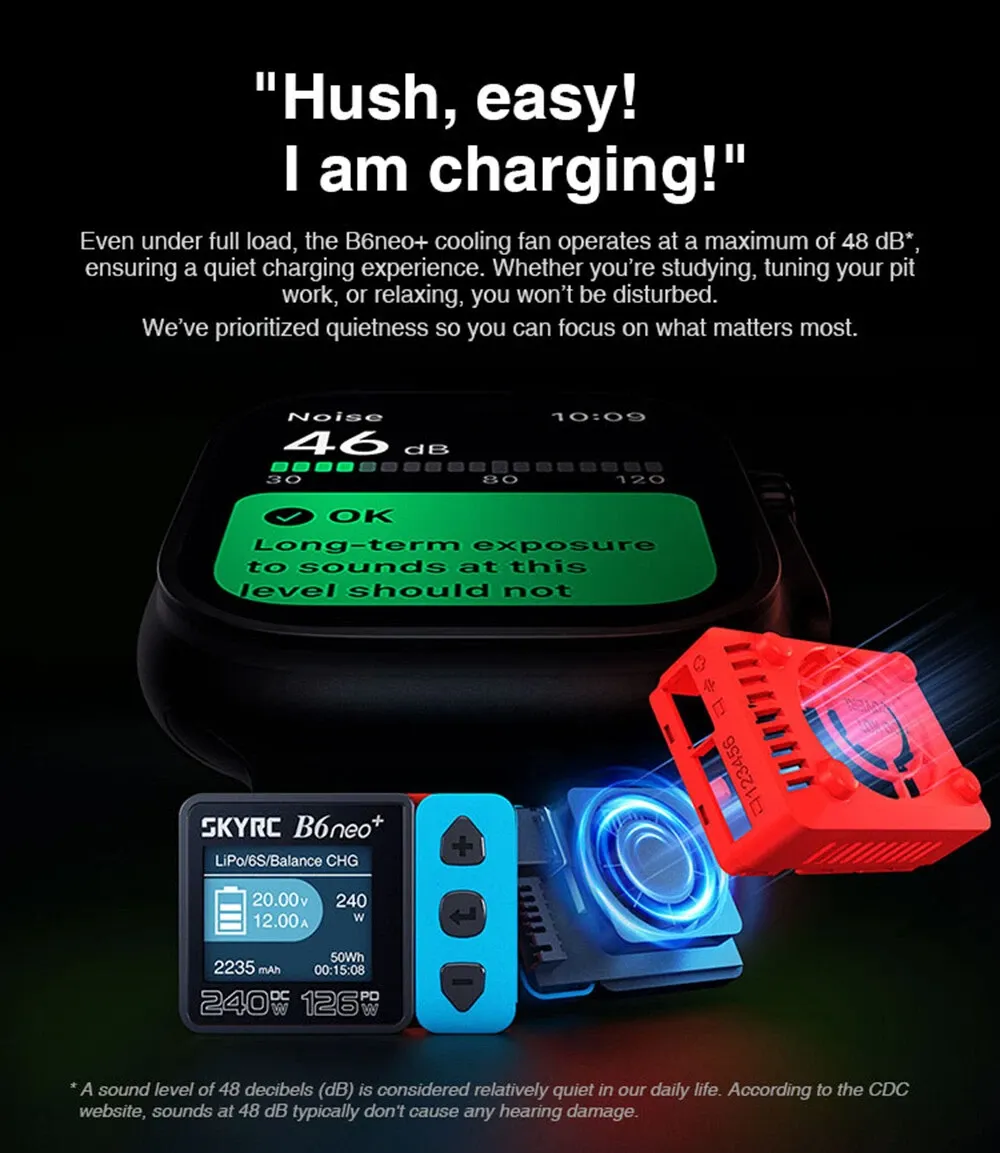 b6neo charger cool system