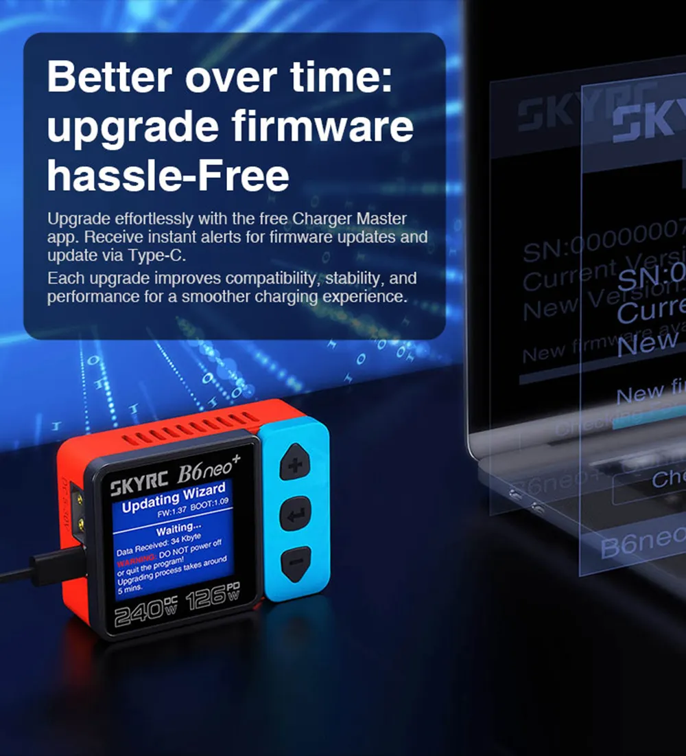 b6neo smart charger better over time