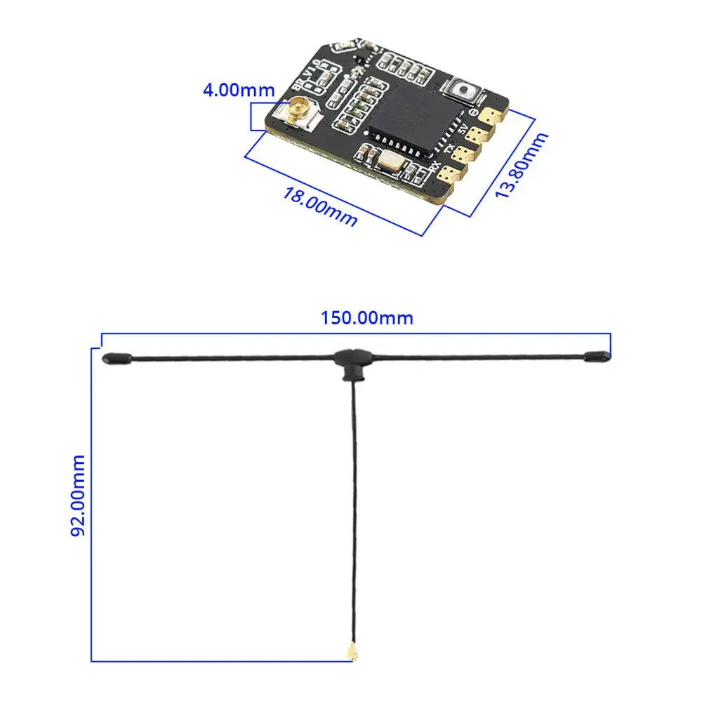 bandit br1 expresslrs 915mhz receiver size