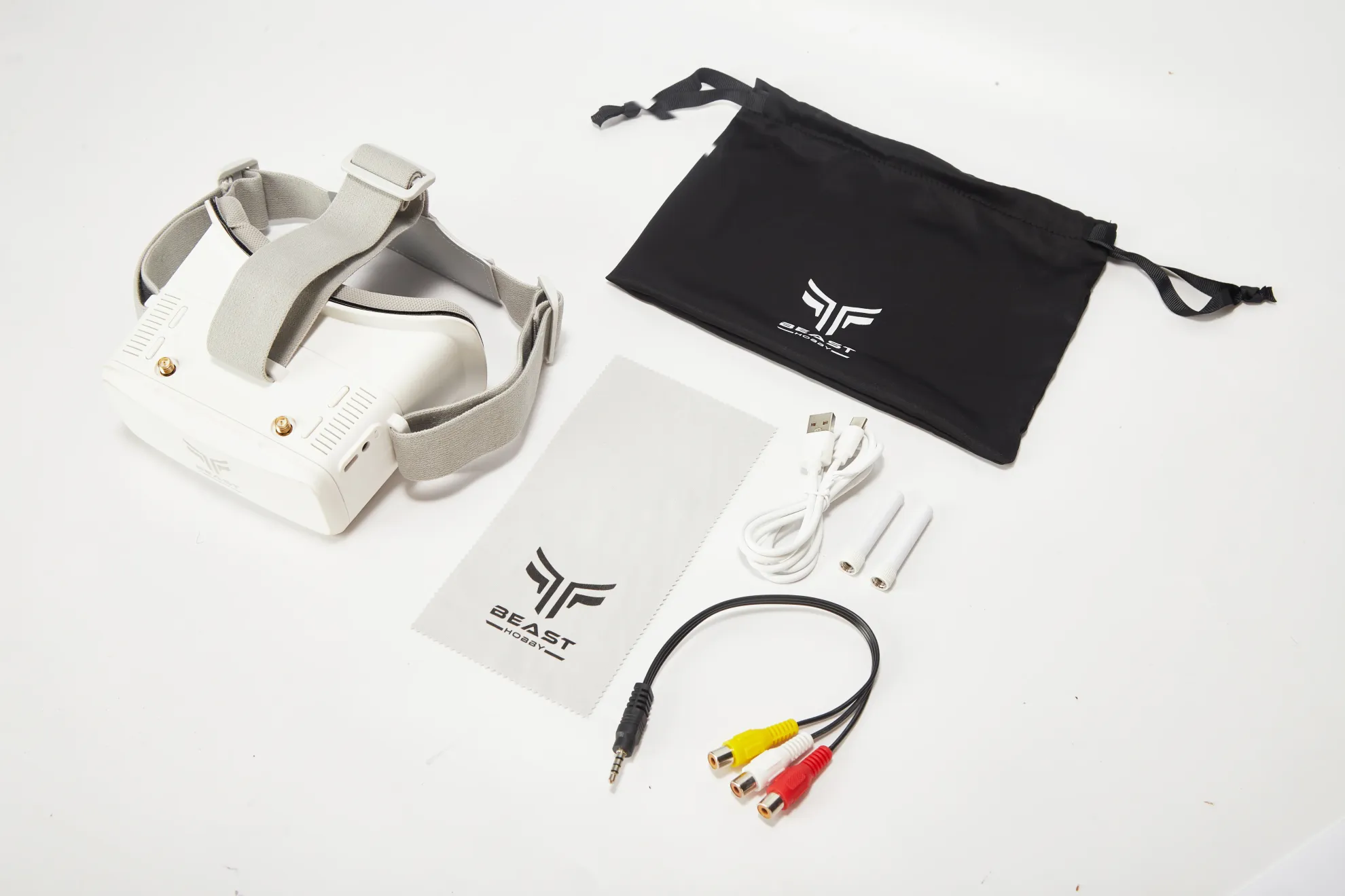 beasthobby vr100 analog fpv goggle package