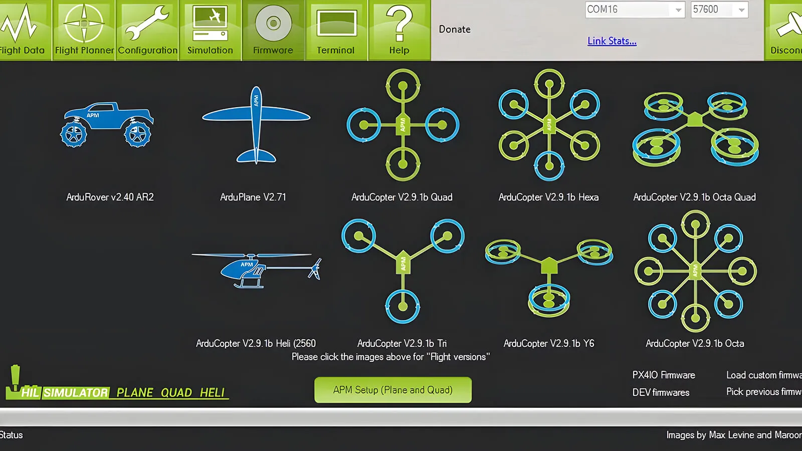 betaflight ardupilot inav fc firmware
