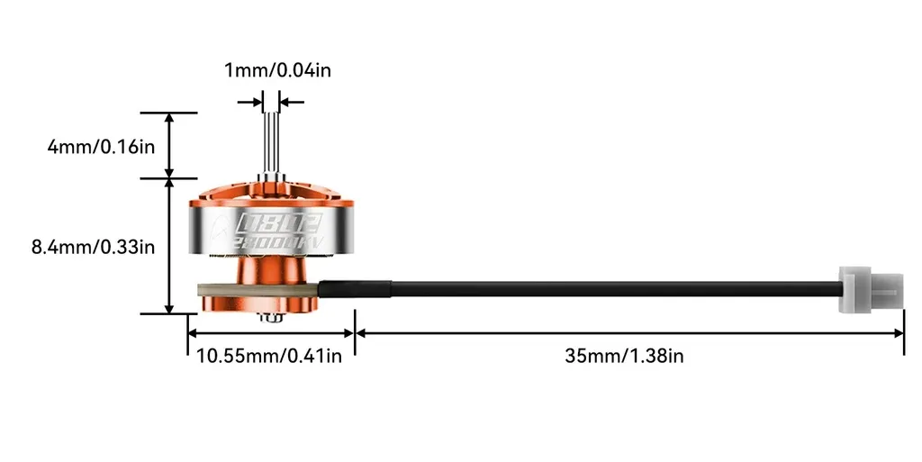 betafpv 0802 brushless motors 2026 diagram