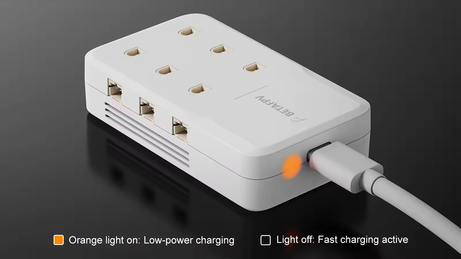 betafpv 6 ports 1s battery charger adapter bt2.0 ph2.0 charger