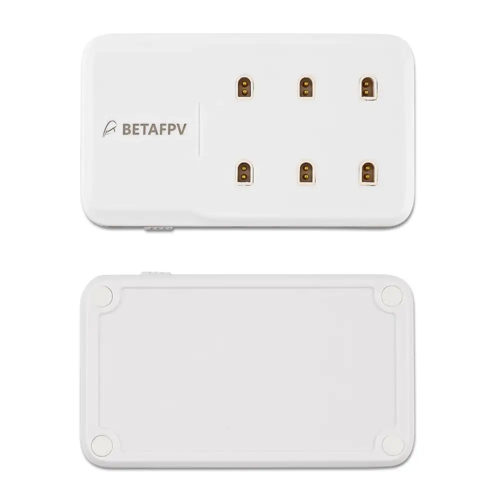 betafpv 6 ports 1s battery charger adapter bt2.0 ph2.0