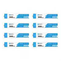 betafpv bt2.0 300mah 1s 30c battery 8pcs