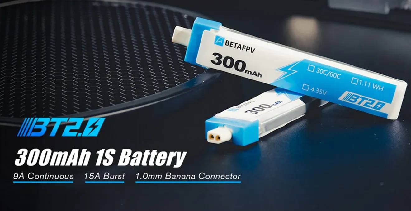 betafpv bt2.0 ph2.0 charging adapter cable (6pcs) 300mAH battery