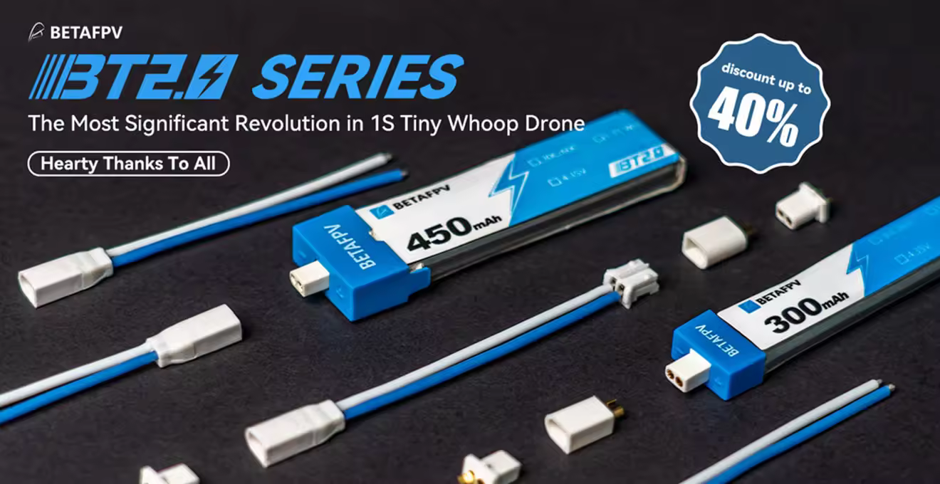 betafpv bt2.0 ph2.0 charging adapter cable (6pcs) series