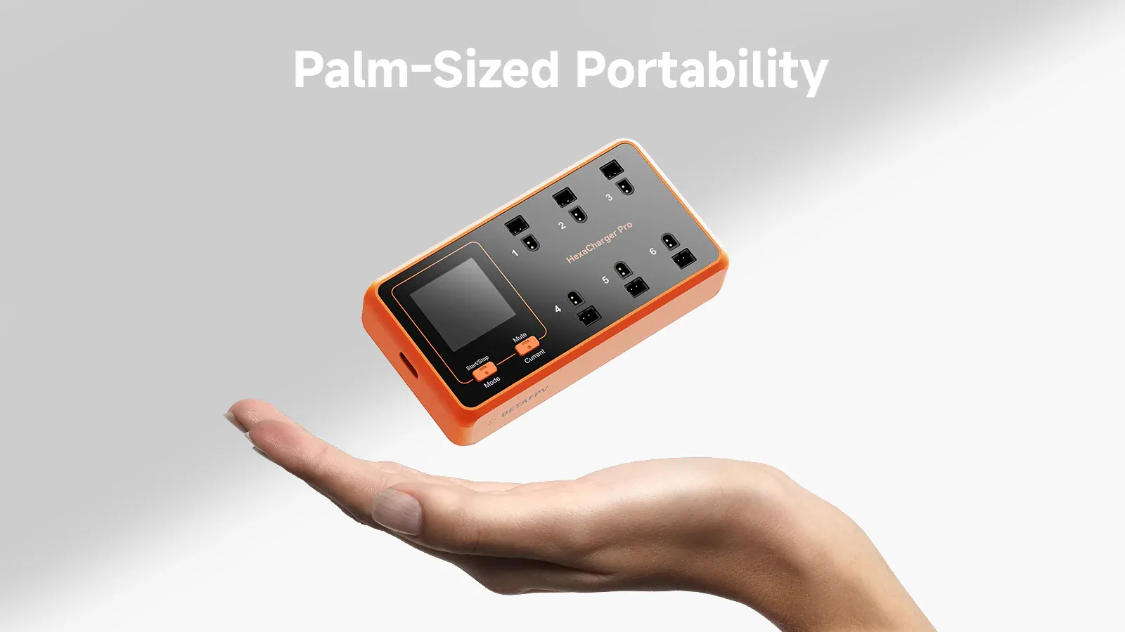 betafpv hexacharger 1s charger palm sized and protable