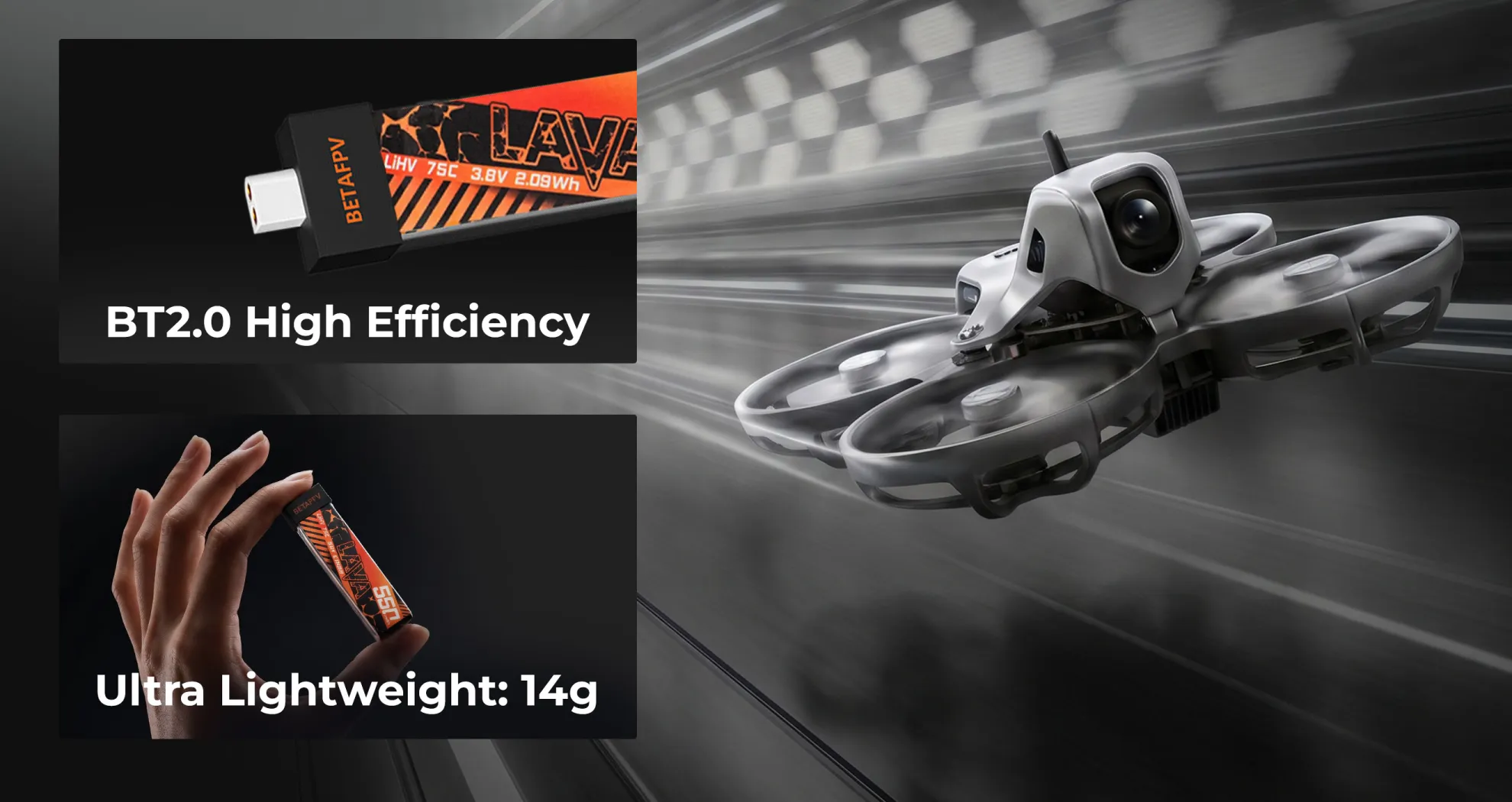 betafpv lava 1s 550mah 75c battery 5