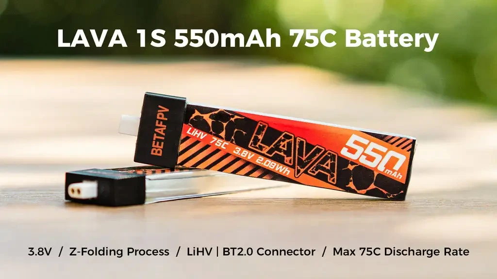 betafpv lava 1s 550mah 75c