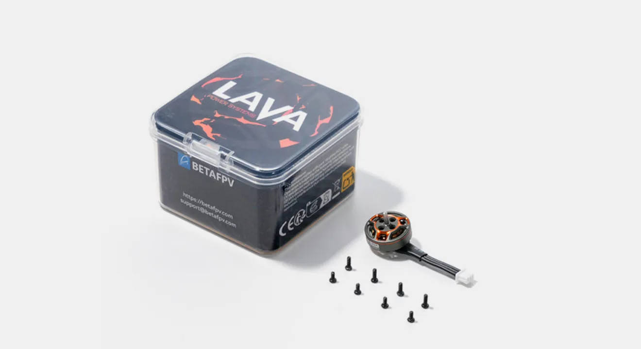betafpv lava series 1102 brushless motors package