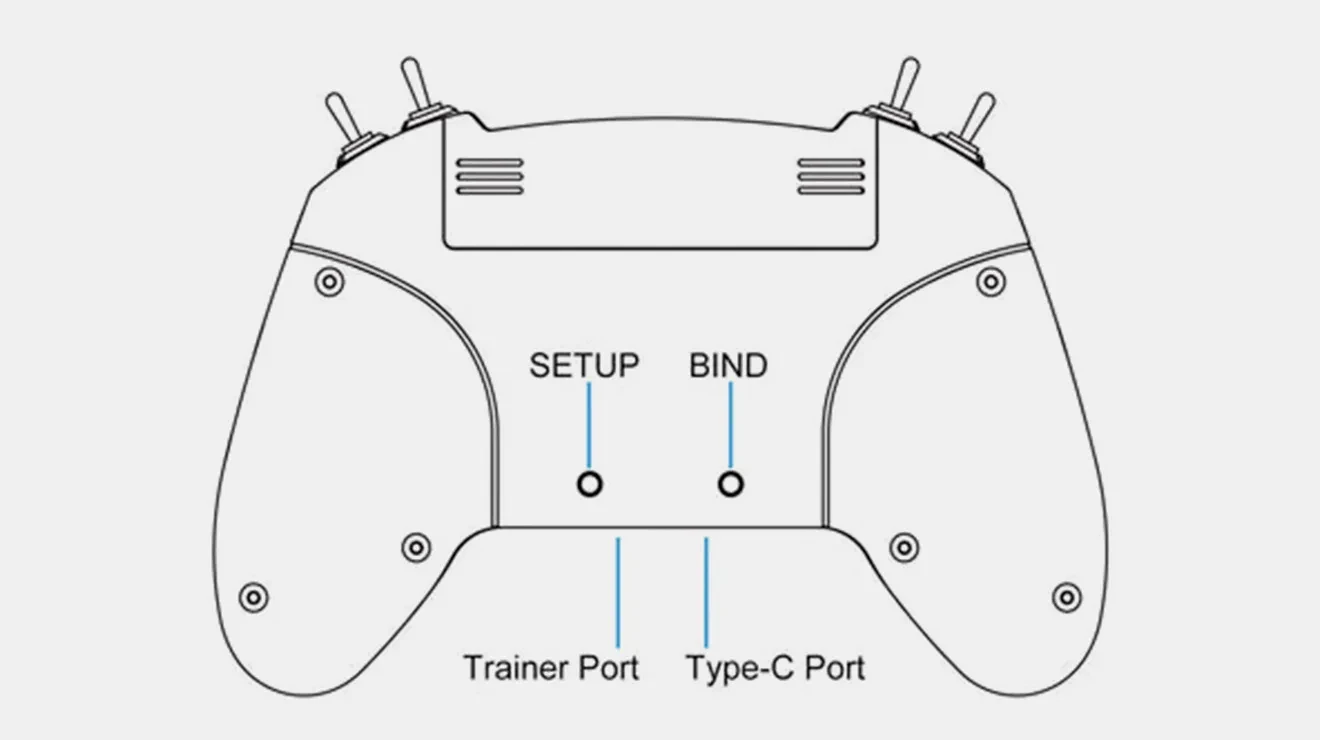 Betafpv Literadio 2 Se Radio Transmitter Back Key