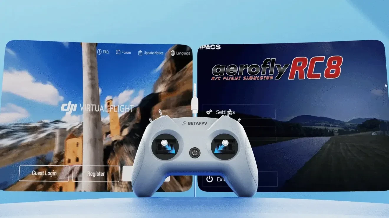 betafpv literadio 2 sim controller xbox mode