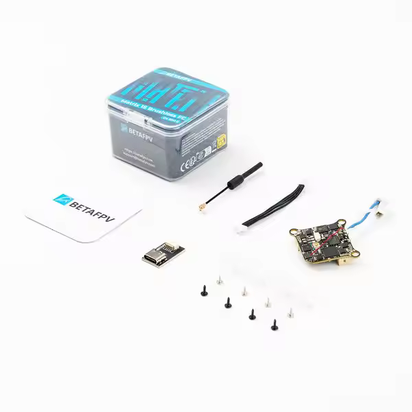 betafpv matrix 1s brushless flight controller 5in1 ii for whoop solder free package