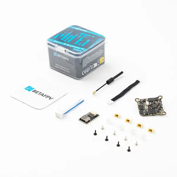 betafpv matrix 1s brushless flight controller 5in1 ii for whoop solder required package