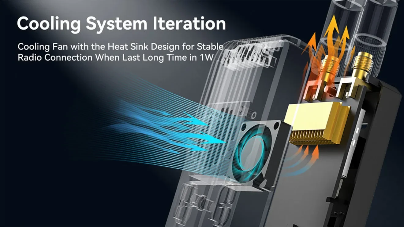betafpv superg nano transmitter cooling