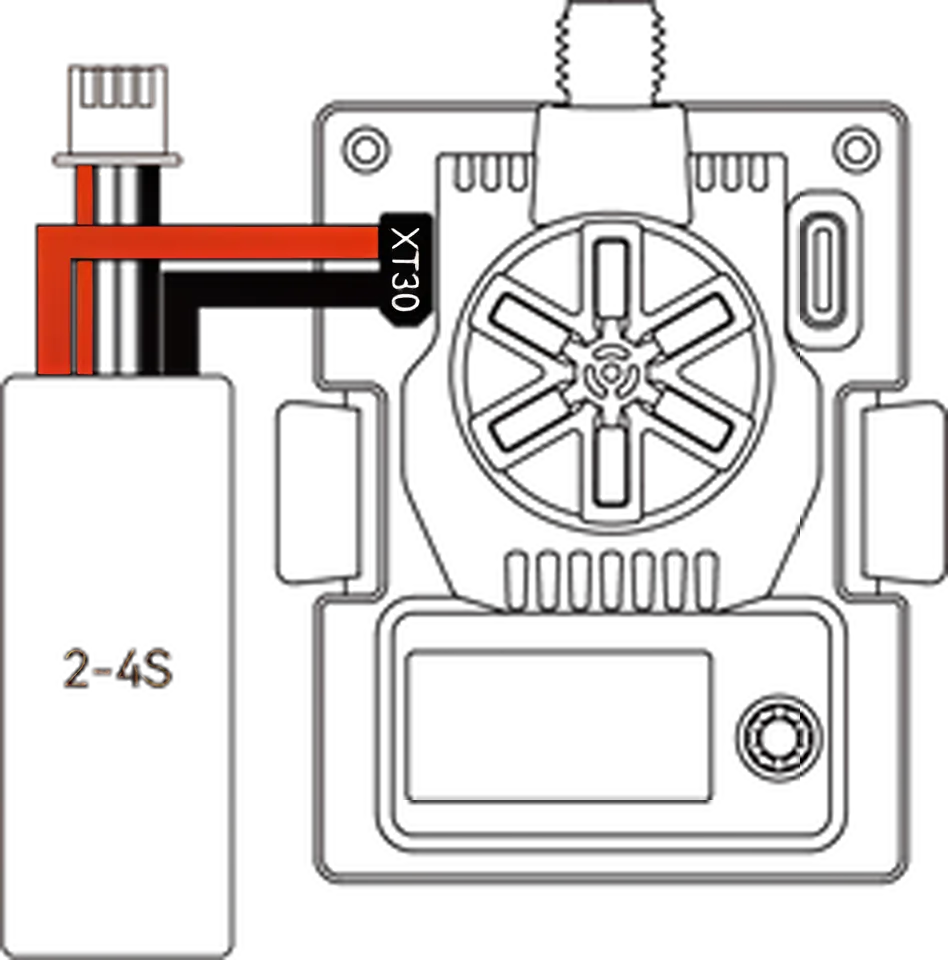 Betafpv micro tx v2 module basic configuration external battery