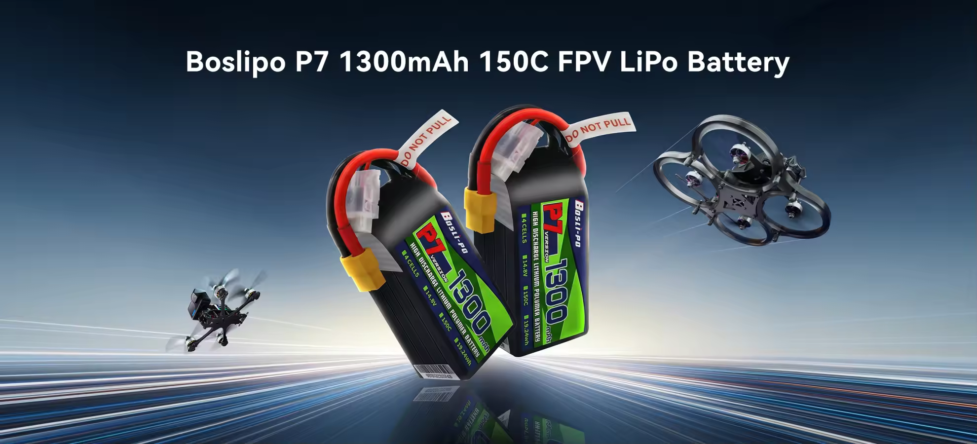 boslipo p7 1300mah 150c 4s6s8s fpv battery pc show