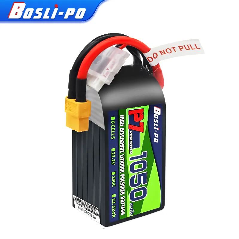 Boslipo P7 Version 1050mAh 6S FPV Akku