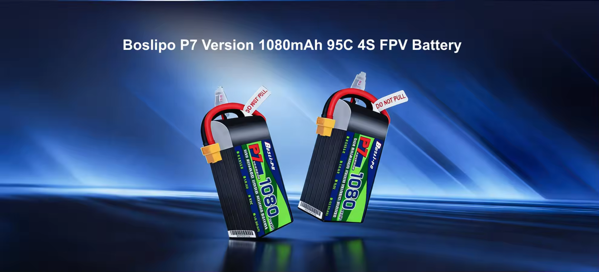 boslipo p7 version 1080mah 95c 4s fpv battery pc