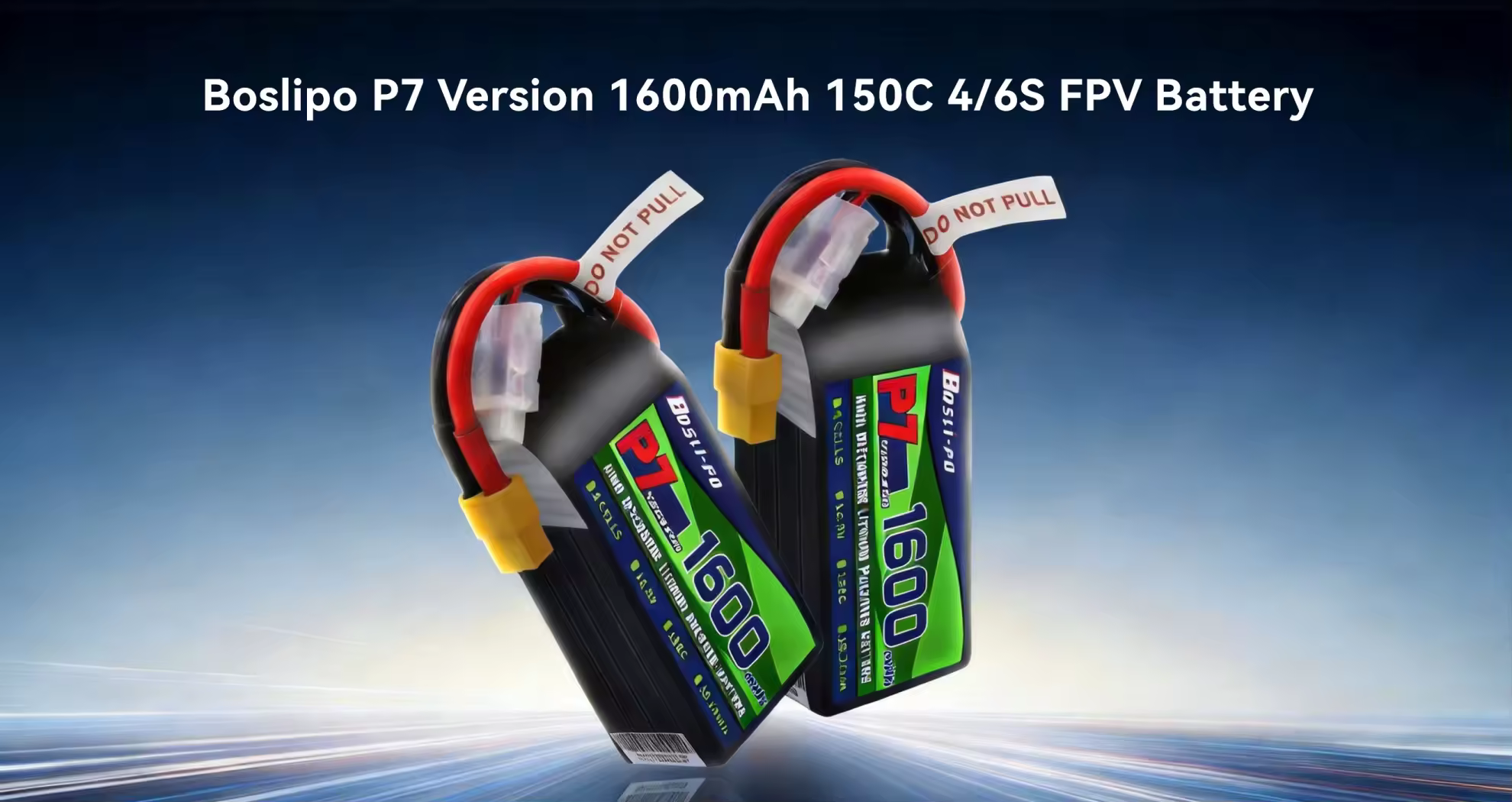 boslipo p7 version 1480mah 150c 6s fpv battery pc 1