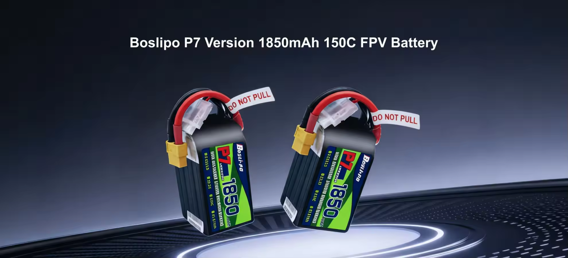 boslipo p7 version 1850mah 150c fpv battery pc 1