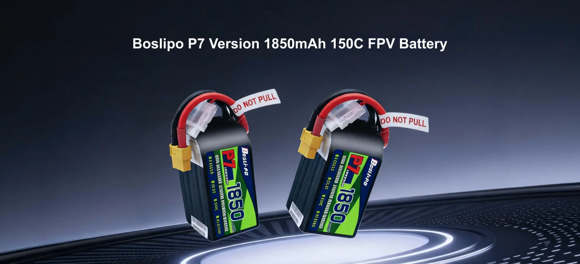 boslipo p7 version 1850mah 150c fpv battery pc 1
