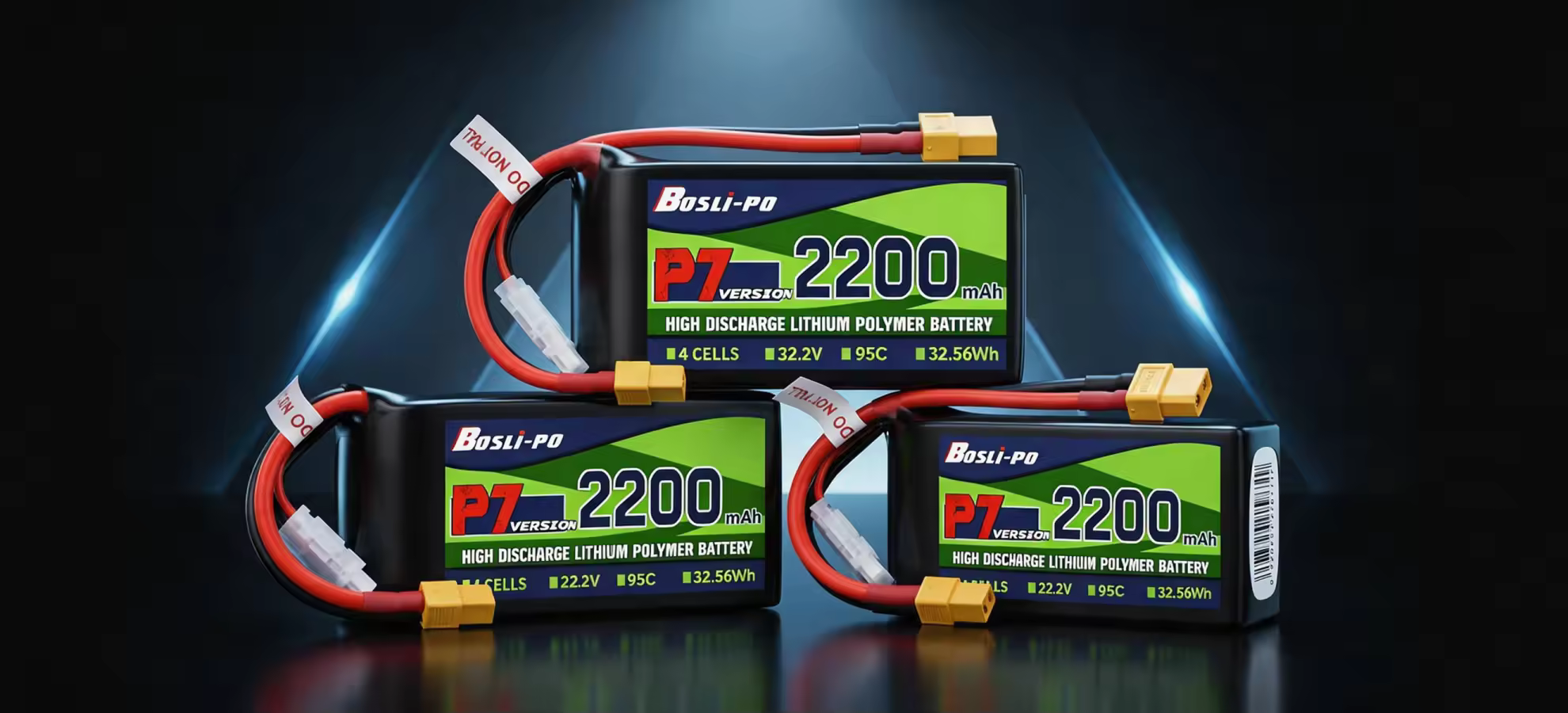 boslipo p7 version 2200mah 95c 3 4 6s pc
