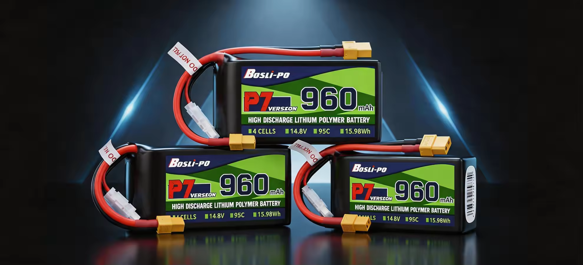 boslipo p7 version 960mah 95c 4s fpv battery pc 2