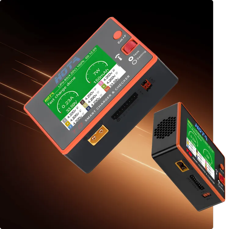 brand featured product hota t8 650w 22a smart charger