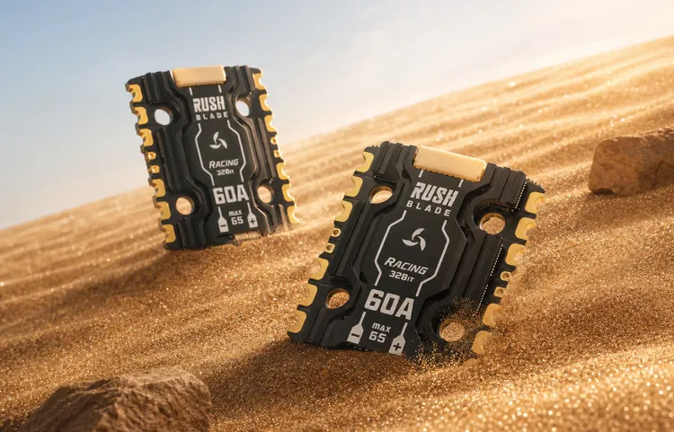 brands highlights rushfpv 60a esc